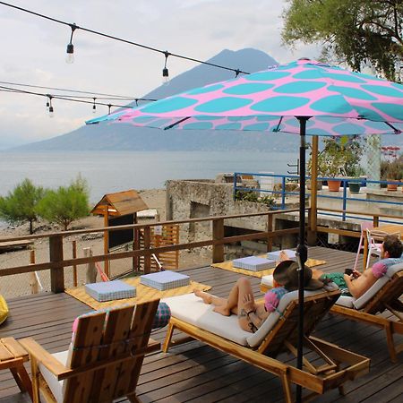 Ati Hostel & Beach Club San Marcos La Laguna Exterior foto