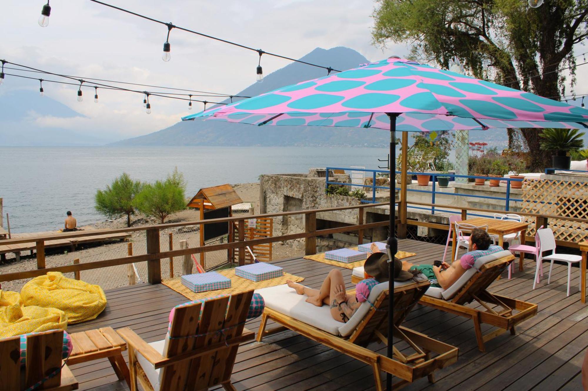 Ati Hostel & Beach Club San Marcos La Laguna Exterior foto
